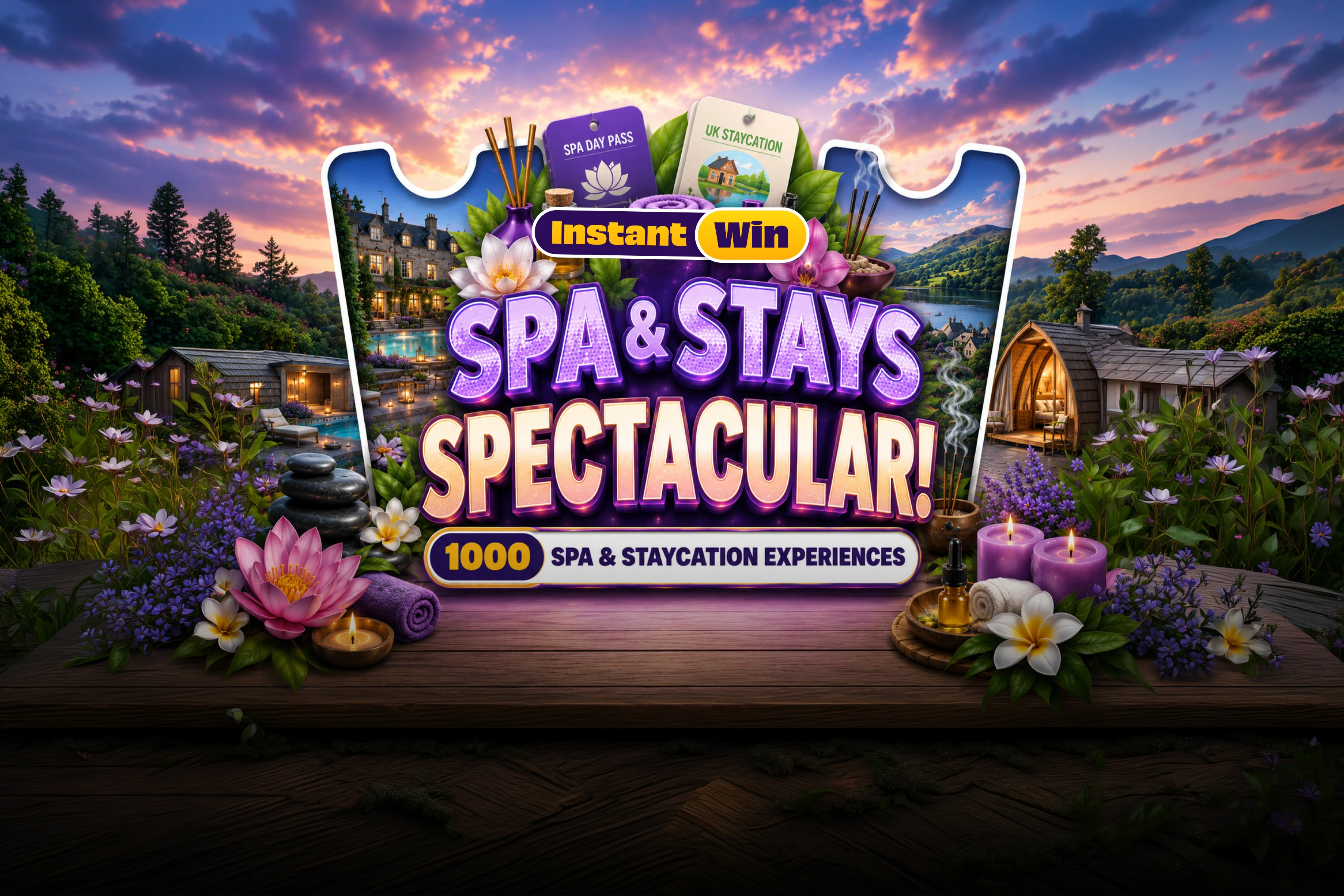 Spa & Staycation Instant Win