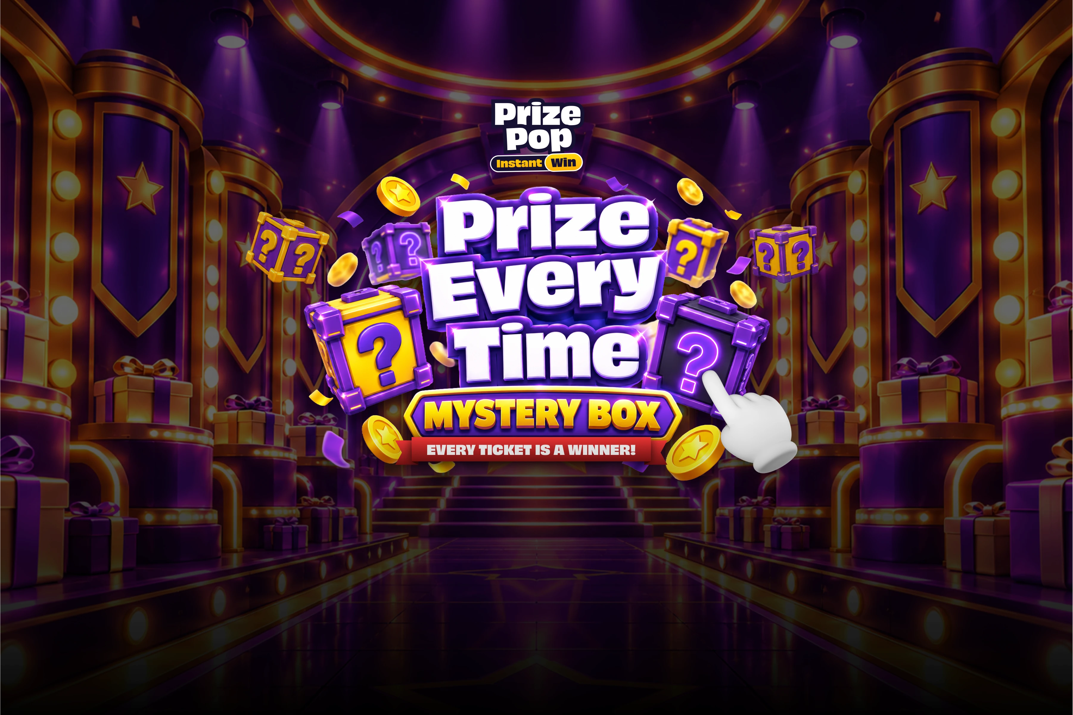 Prize Every Time Mystery Box Prize Pop