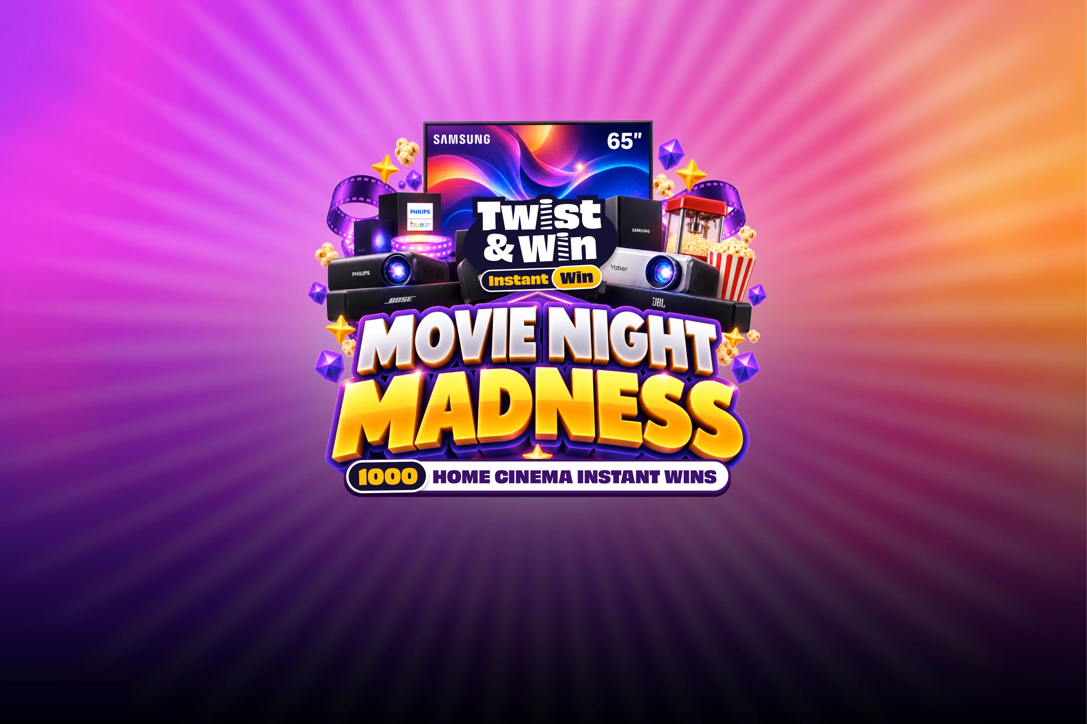 Movie Night Madness Instant Win