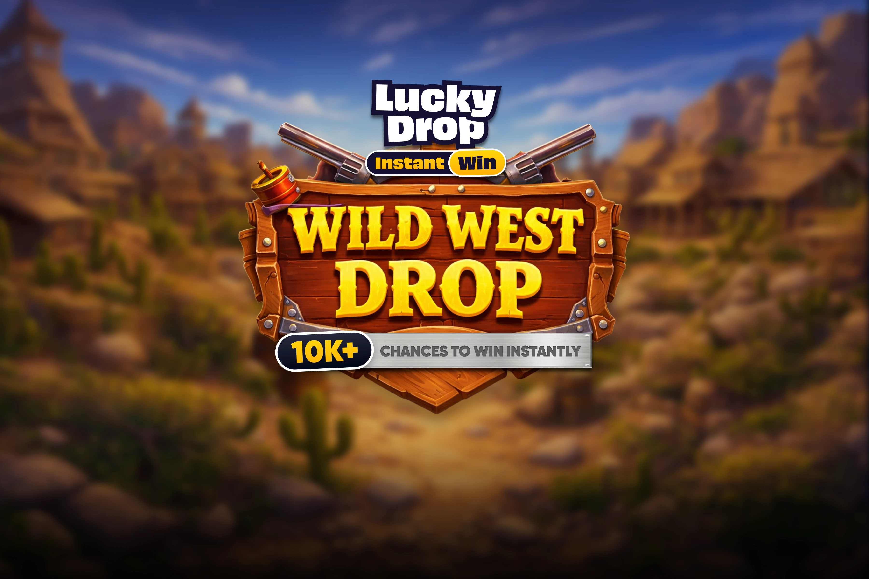 Wild West Lucky Drop 10p