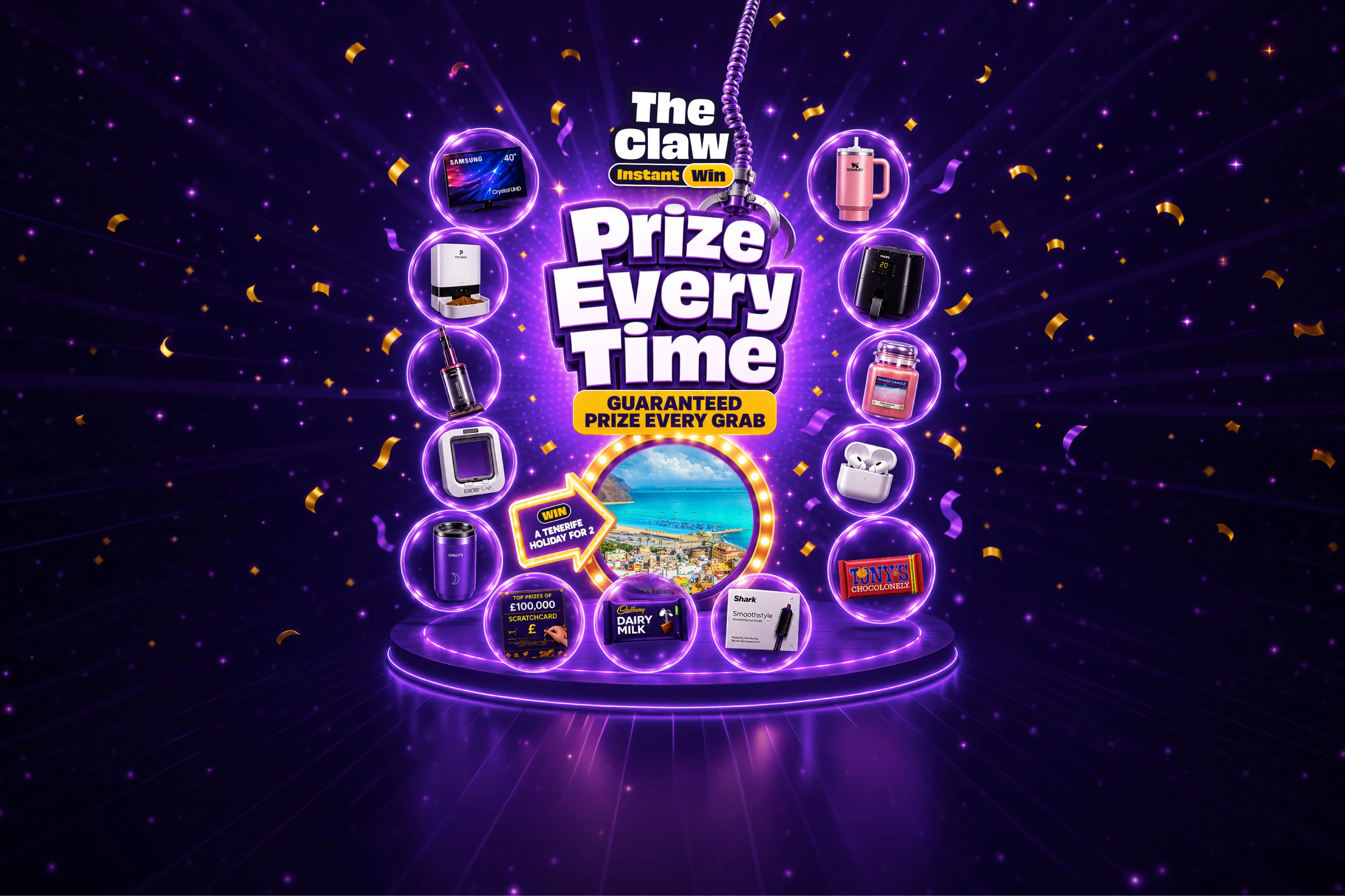 Holiday Prize Every Time Claw