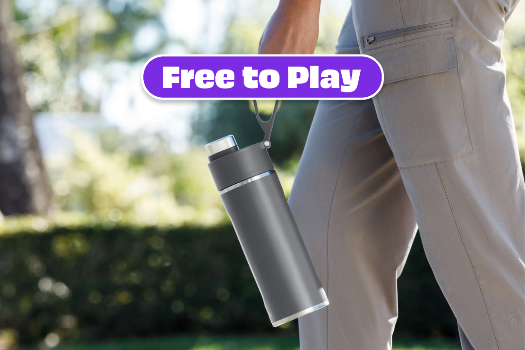 Win a Ninja Thirsti Travel Bottle - FREE