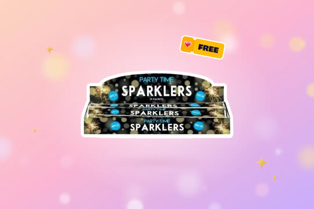 Win 60 Sparklers - FREE
