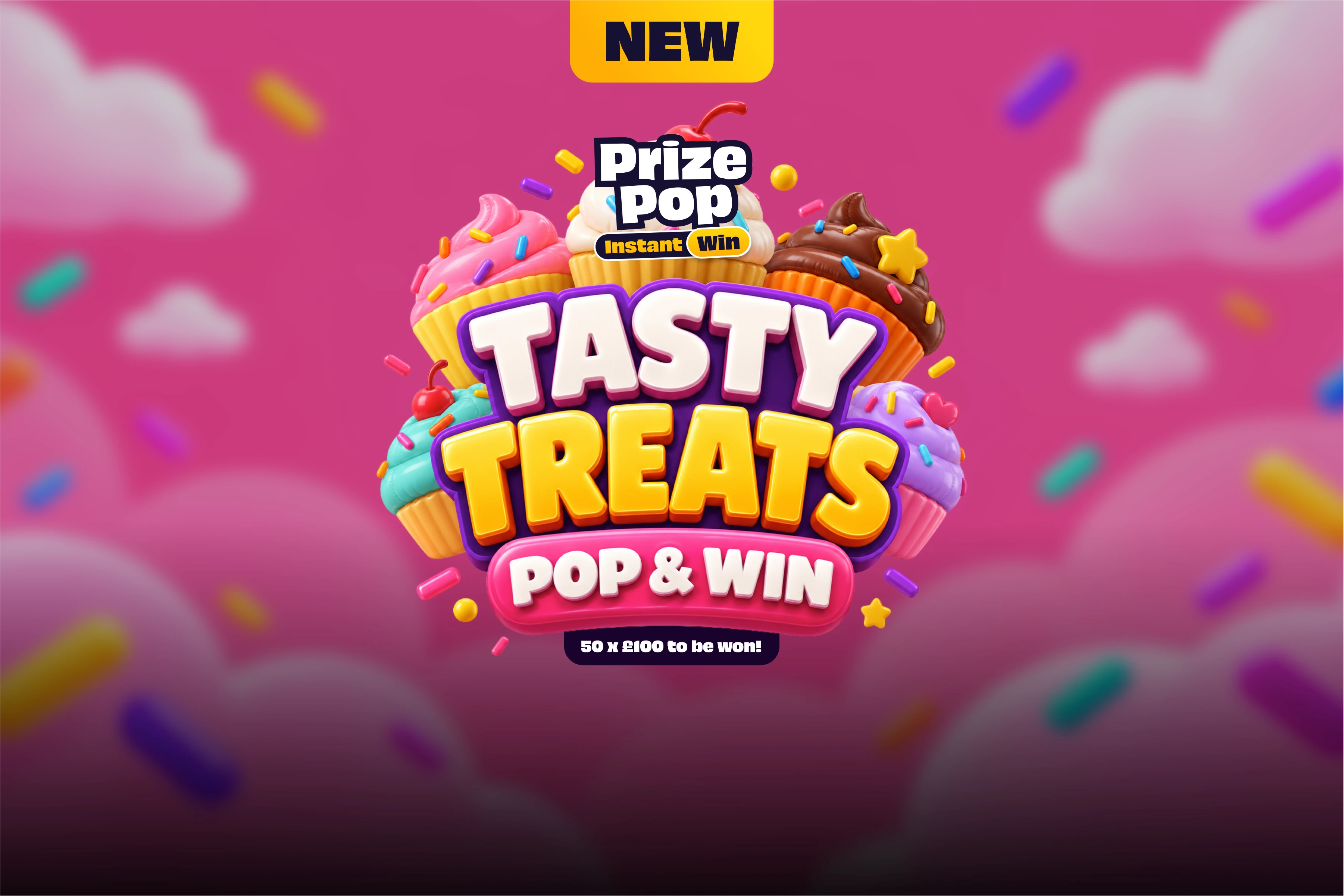 £100s Tasty Treat Prize Pop 🧁