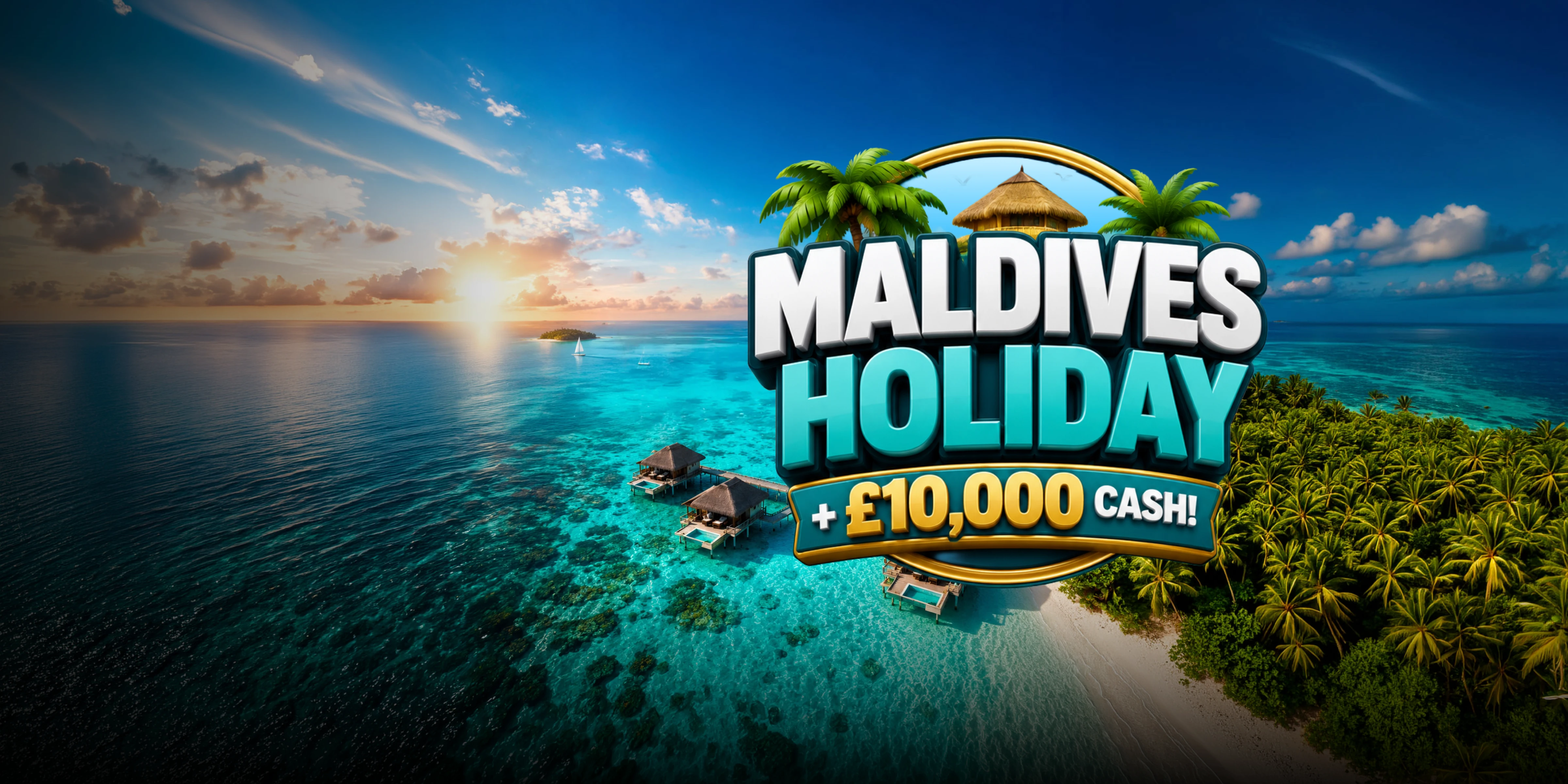 Win a Holiday to the Maldives & £10k Cash
